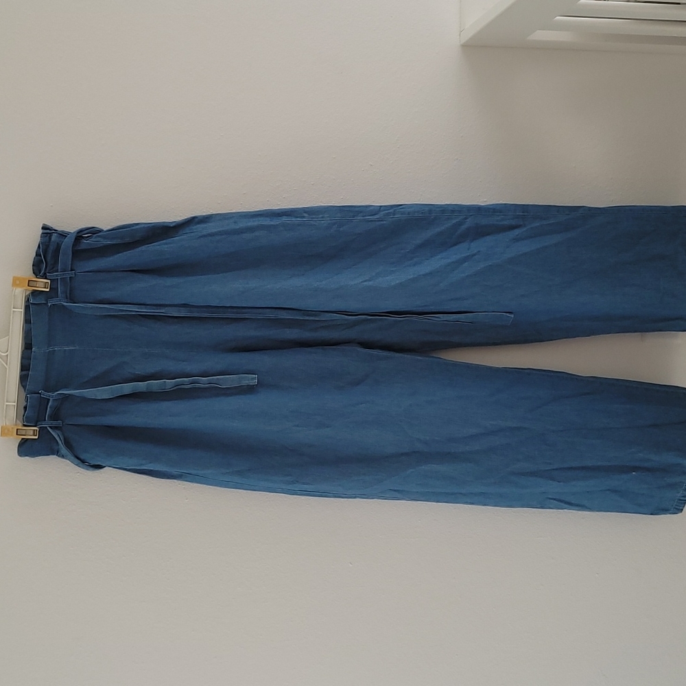 🔥Palazo or wide leg pant high rise